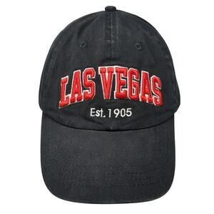 Las Vegas Est. 1905 Strapback Hat Black One Size Embroidered Robin Ruth